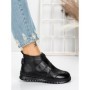 Ghete Dama din piele naturala 5W51 BLACK | PANTOFUL