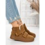 Ghete Dama din piele naturala 5SZ6 YELLOW | PANTOFUL