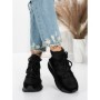 Ghete Dama din piele naturala 5SZ8 BLACK | PANTOFUL
