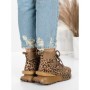 Ghete Dama din piele naturala 5SZ8 LEOPARD PRINT | PANTOFUL
