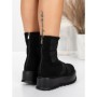 Ghete Dama cu Platforma 56WL1 BLACK | MEI