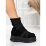 Ghete Dama cu Platforma 56WL1 BLACK | MEI