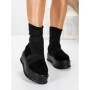 Ghete Dama cu Platforma 56WL1 BLACK | MEI