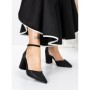 Pantofi cu Toc Gros 5XKK37 BLACK | MEI