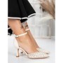 Pantofi Stiletto 5XKK38 BEIGE | MEI