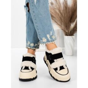 Ghete Dama din piele naturala 5W53 BLACK | PANTOFUL