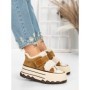 Ghete Dama din piele naturala 5W53 YELLOW | PANTOFUL