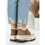 Ghete Dama din piele naturala 5W53 KHAKI | PANTOFUL