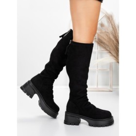Cizme Dama cu Toc 5WL80 BLACK | MEI