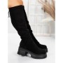 Cizme Dama cu Toc 5WL80 BLACK | MEI