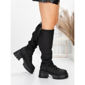 Cizme Dama cu Toc 5WL80 BLACK | MEI