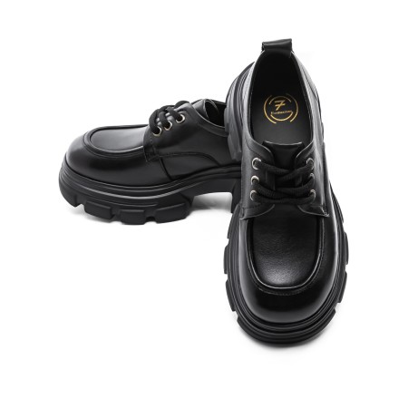 Pantofi Casual Dama din piele naturala KM1606 Negru | Fo... » Reina.Ro