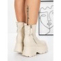 Ghete Dama cu Platforma 58WL17 BEIGE | MEI