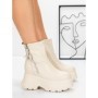 Ghete Dama cu Platforma 58WL17 BEIGE | MEI