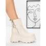 Ghete Dama cu Platforma 58WL17 BEIGE | MEI