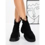 Ghete Dama cu Platforma 58WL21 BLACK | MEI