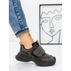 Sneakers Dama 5WL96 BLACK-GUNCOLOR | MEI