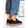 Sneakers Dama 986 BLACK-KHAKI | FASHION