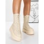 Ghete Dama cu Platforma 3AL77 BEIGE | MEI