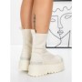 Ghete Dama cu Platforma 3AL78 BEIGE | MEI