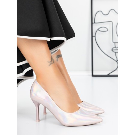 Pantofi Stiletto 3AXKK201 CHAMPAGNE | MEI