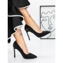 Pantofi cu Toc gros 3DC36 Negru » Reina.Ro