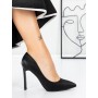 Pantofi cu Toc gros 3DC36 Negru » Reina.Ro