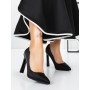 Pantofi cu Toc gros 3DC36 Negru » Reina.Ro