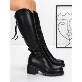 Cizme Dama 3WL15 Negru » Reina.Ro
