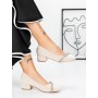 Pantofi cu Toc mic 3XKK99 Gri » Reina.Ro