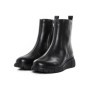 Ghete Dama din piele naturala E90523-1 BLACK | ADVANCER