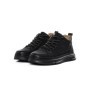Ghete Barbati din piele naturala E90001 BLACK | ADVANCER