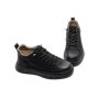 Ghete Barbati din piele naturala E90001 BLACK | ADVANCER