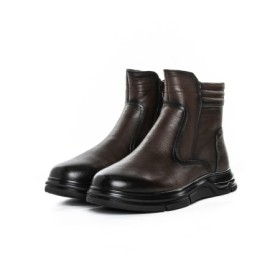 Ghete Barbati din piele naturala Z184550-1 COFFEE | ADVANCER
