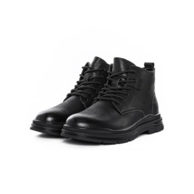 Ghete Barbati din piele naturala 806002X BLACK | ADVANCER