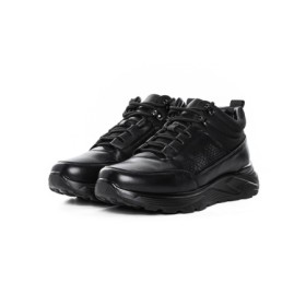 Ghete Barbati din piele naturala M35610 BLACK | ADVANCER