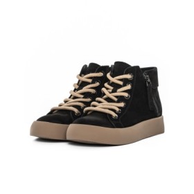 Ghete Dama din piele naturala 639-88 BLACK | ADVANCER