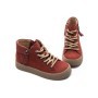 Ghete Dama din piele naturala 639-88 RED | ADVANCER