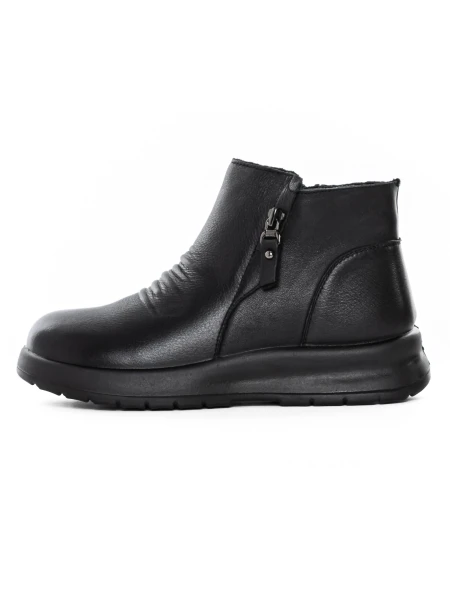 Ghete Dama din piele naturala M852 BLACK | ADVANCER