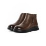 Ghete Dama din piele naturala M852 BROWN | ADVANCER