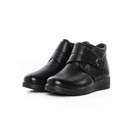 Ghete Dama din piele naturala M3535 BLACK | ADVANCER