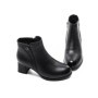 Ghete Dama din piele naturala 8858 BLACK | ADVANCER