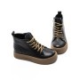 Ghete Dama din piele naturala 98883 BLACK | ADVANCER