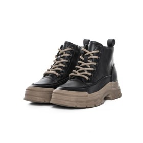 Ghete Dama din piele naturala 6575-8 BLACK | ADVANCER
