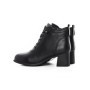 Ghete Dama din piele naturala 8853 BLACK | ADVANCER