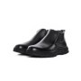 Ghete Barbati din piele naturala 8157R-D BLACK | ADVANCER