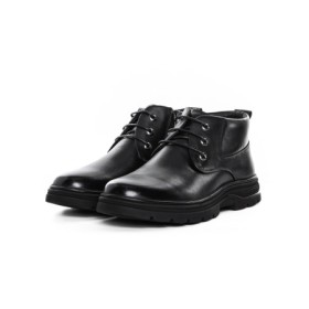 Ghete Barbati din piele naturala 8156R BLACK | ADVANCER