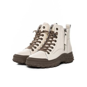 Ghete Dama din piele naturala 1292 KHAKI | ADVANCER
