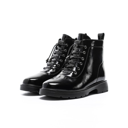 Ghete Dama din piele naturala E0931-10 BLACK | ADVANCER