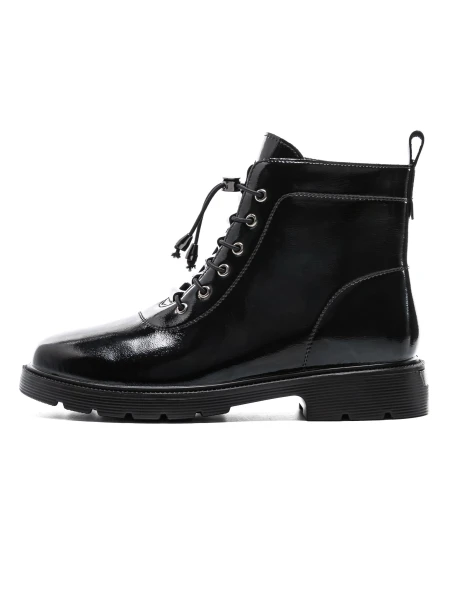 Ghete Dama din piele naturala E0931-10 BLACK | ADVANCER